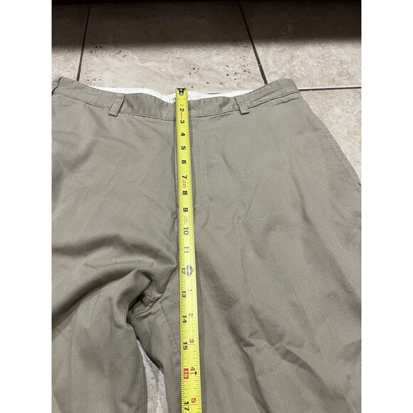 J Crew Pants Mens 34x30 Fits (33x30) Beige Oarsman Classic Chino Straight Casual - Picture 5 of 8